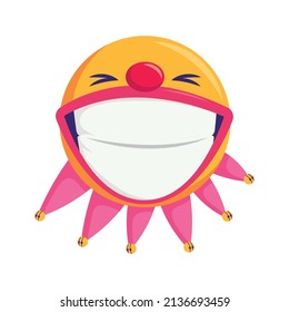 fools day, joker face icon
