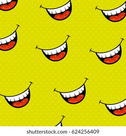 fools mouth pattern background