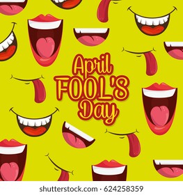 fools mouth pattern background