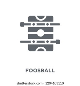 Foosball icon. Foosball design concept from Arcade collection. Simple element vector illustration on white background.