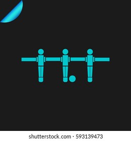 foosball icon illustration isolated vector sign symbol