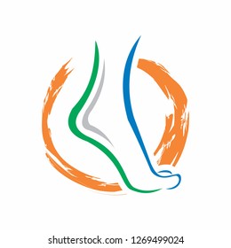 Foot and ankle care logo