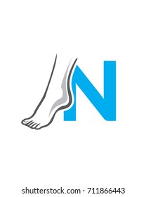 Foot And Ankle Care Logo Vector