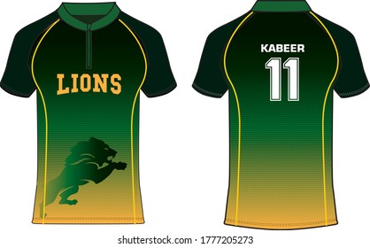 Foot ball, Cricket, Volleyball Sports T-shirt Jersey