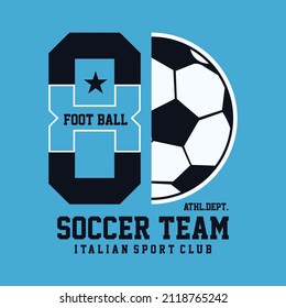 Foot Ball graphic tees vector designs and other uses