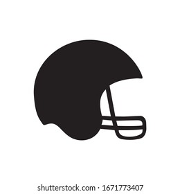 Foot Ball Helmet Icon, Sport Helmet Icon