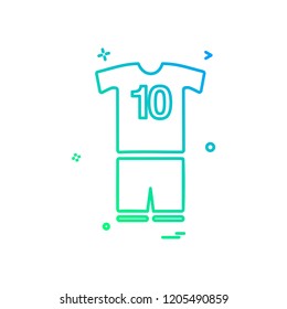 Foot ball icon design vector