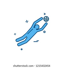 Foot ball icon design vector
