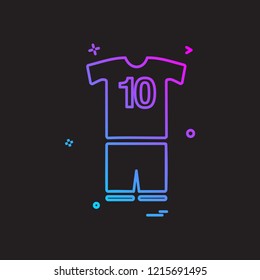 Foot ball icon design vector
