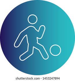 Foot Ball Player icon for your project

