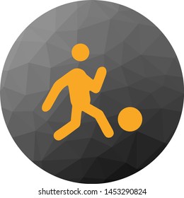 Foot Ball Player icon for your project
