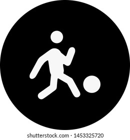 Foot Ball Player icon for your project
