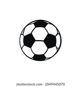 Foot ball, soccer icon sport objects for logo, vector sign symbol for design
