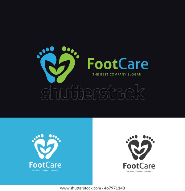 Foot Care Logo Stock Vector (Royalty Free) 467971148