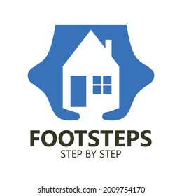 Foot care logo design vector template. foot speed logo icon vector template