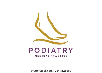 Foot Care logo designs concept vector, Iconic Foot Logo designs template