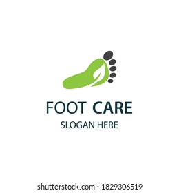 Foot care logo images illustration design