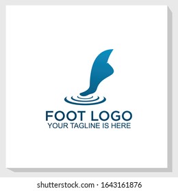 foot care logo template design vector, medical logo design inspiration