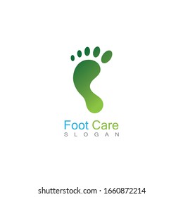 Vector de diseño de plantillas de logotipo de Foot Care, Emblem, Diseño de Conceptos, Símbolo creativo, icono