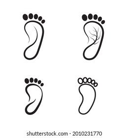 foot care Logo Template vector icon illustration design