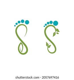 Foot Care Logo Template vector icon illustration design