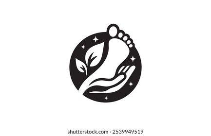 foot care logo, foot care therapy, foot spa logo, footcare clinic logo, podiatry Reflexology logo design, Foot and ankle