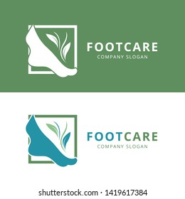 Foot Care  Logo. Vector and illustration
