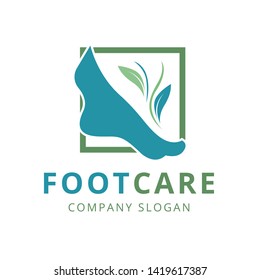 Foot Care  Logo. Vector and illustration
