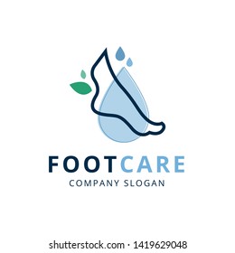 Foot Care  Logo. Vector and illustration