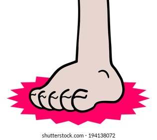 Foot draw