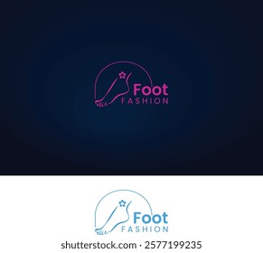 Foot Fashion Logo - Foot icon