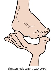foot and hand