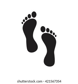 Foot Icon Vector