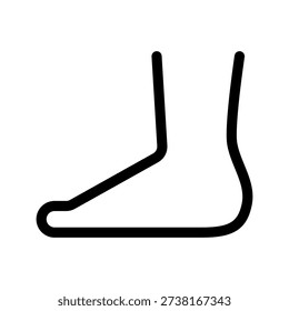 Foot Icon Vector Symbol Design Illustration