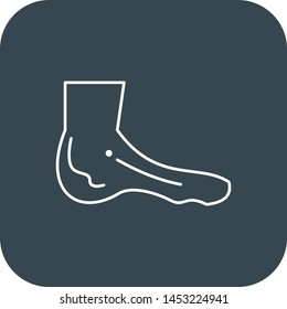 Foot icon for your project
