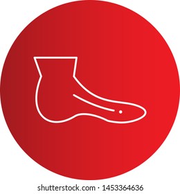 Foot icon for your project
