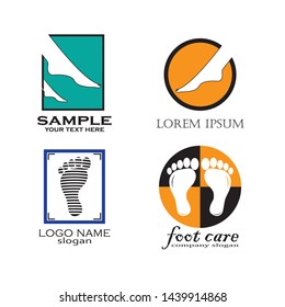 
foot illustration Logo vector template - Vector
