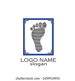 
foot illustration Logo vector template - Vector
