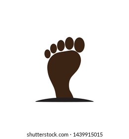 
foot illustration Logo vector template - Vector
