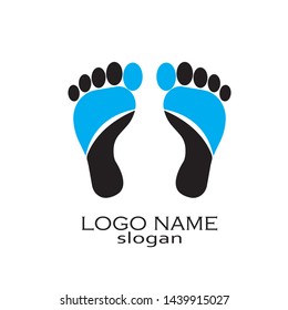 
foot illustration Logo vector template - Vector
