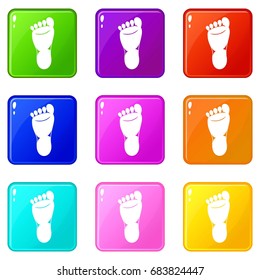 Foot left leg set 9