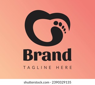 Foot logo icon design template elements. Usable for Branding and Business Logos.
