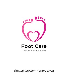 foot logo and icon vector illustration, best logo for company and business