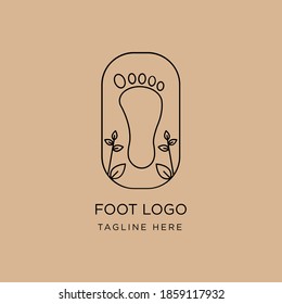 foot logo and icon vector illustration, best logo for company and business