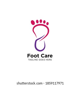 foot logo and icon vector illustration, best logo for company and business