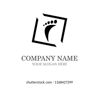 foot Logo Template