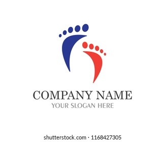 foot Logo Template