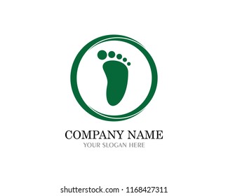 foot Logo Template