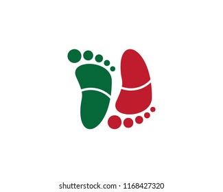 foot Logo Template