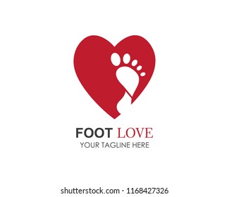 Foot Logo Template